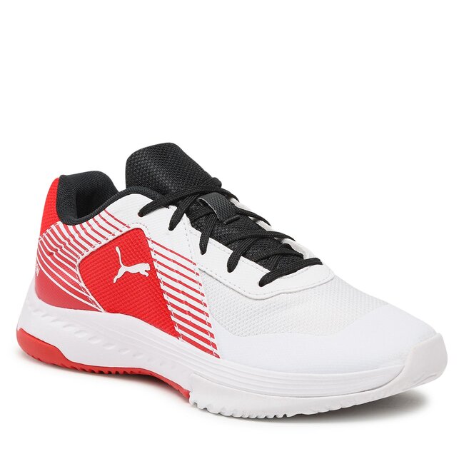 Boty Puma - Varion Jr 106585 07 Puma White/Blk/High Risk Red