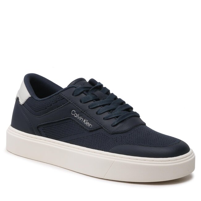 Sneakers Calvin Klein - Low Top Lace Up Knit HM0HM00922 Navy/Light Grey 0GY