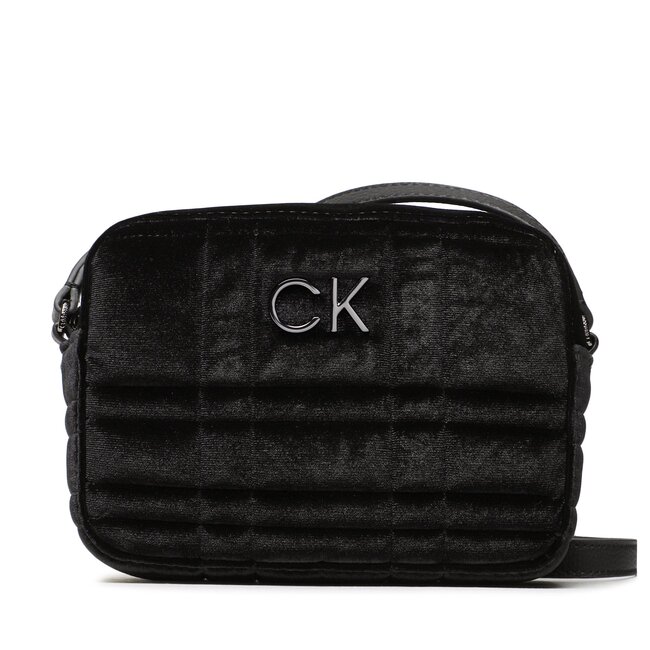 Borsetta Calvin Klein - Re-Lock Camera Bag Velvet K60K610203 BAX