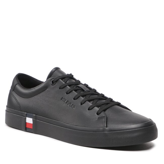 Sneakers Tommy Hilfiger - Modern Vulc Corporate Leather FM0FM04351  Black BDS