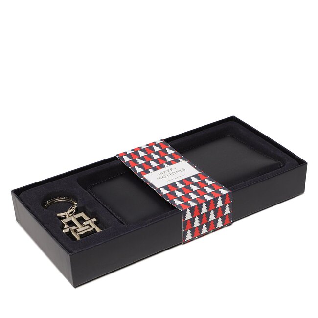 Set regali Tommy seitlichem Hilfiger - Iconic Tommy seitlichem Gp Wallet Keyfob I AW0AW14004 DW6