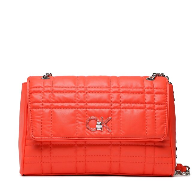 Táska Calvin Klein - Re-Lock Quilt Shoulder Bag Lg K60K609884 SNX