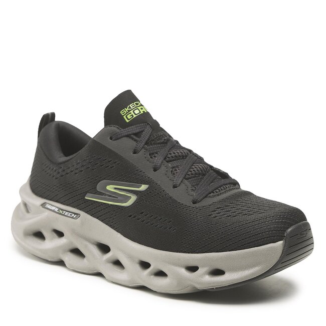 Schuhe Skechers - Go Run Swirl Tech 220303/BKLM Black/Lime
