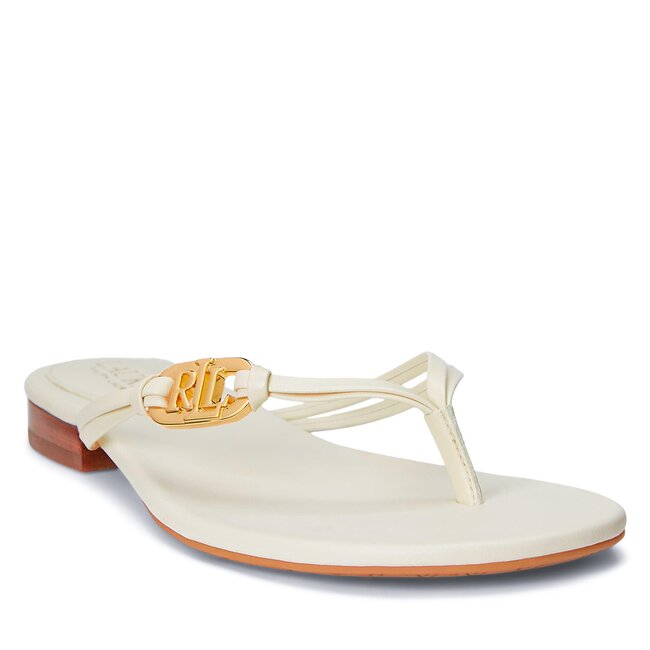 Sandals Sale Outlet Chanclas Lauren Ralph Lauren Emalia De Cuero