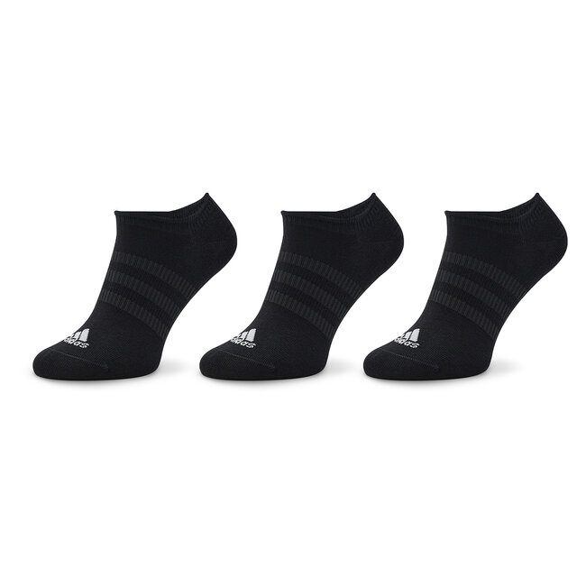 3er-Set niedrige Unisex-Socken adidas - Twin And Light IC1327 Black/White