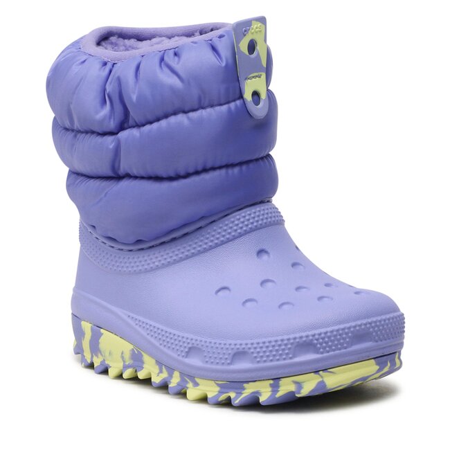 Stivali da neve Crocs - Classic Neo Puff Boot T 207683 Digital Violet