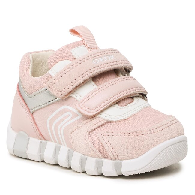 Sneakersy Geox - B Iupidoo G. C B3558C 022AS C8W1Z Lt Rose/White - Na ...