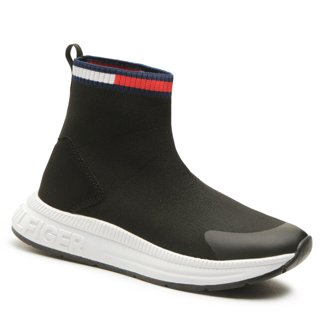 Sneakers Tommy Hilfiger - Sock Sneaker T3X9-32894-0702 S Black 999