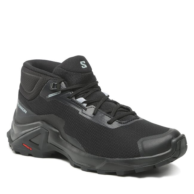Scarpe da trekking Salomon - X Reveal Chukka Cswp 2 L41762900 Black/Black/Gull