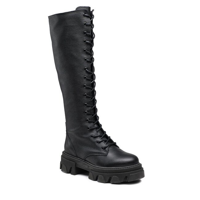 Kozačky Steve Madden - Marine SM11002075 Black/Black