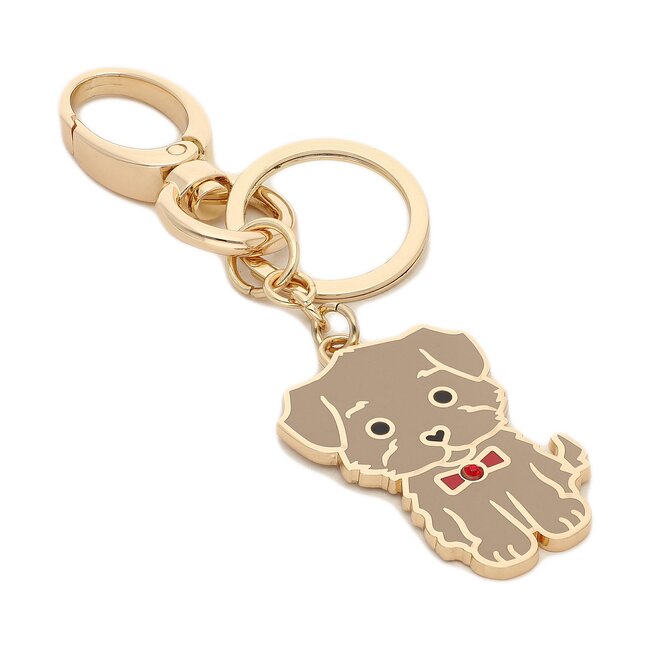 Portachiavi Liu Jo - Key Ring Havanese AA3127 A0001 Brass Gold B1805