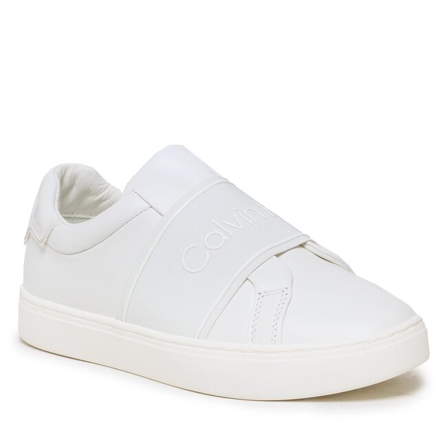 Sportcipő Calvin Klein - Cupsole Slip On HW0HW01352 Bright White YBR