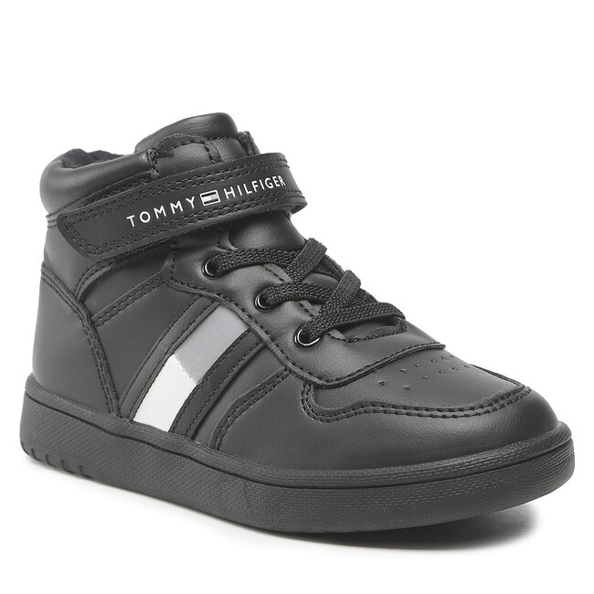 Sneakers Tommy Hilfiger - High Top Lace-Up T3B9-32476-1351 S Black 999