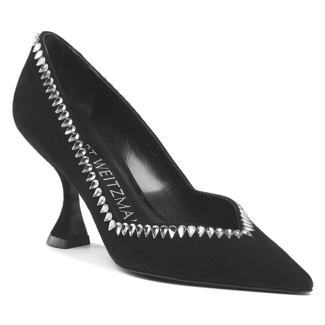 Halbschuhe Stuart Weitzman - Gemcut Xcurve 85 Pum SD143 Black