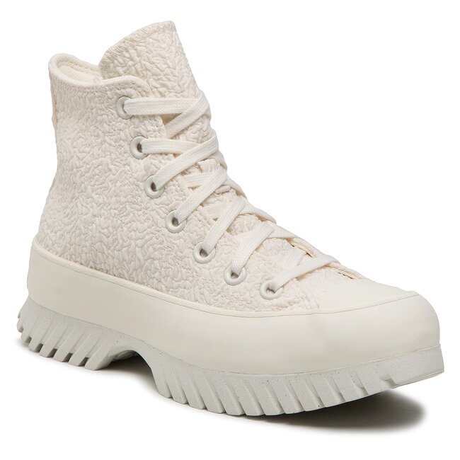 Tornacipő Converse - Ctas Lugged 2.0 Hi A00876C Egret/Egret/Black