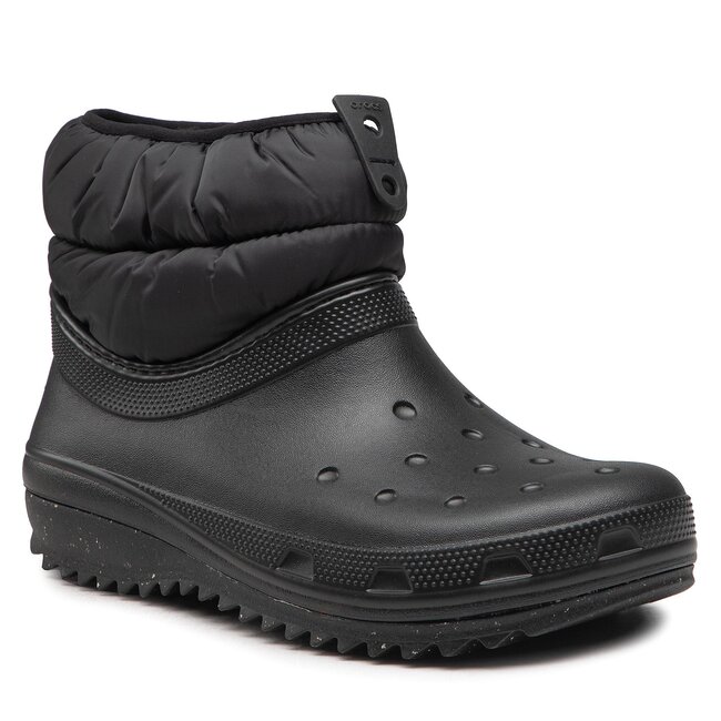 Wellington Crocs - Classic Neo Puff Shorty Boot W 207311 Black