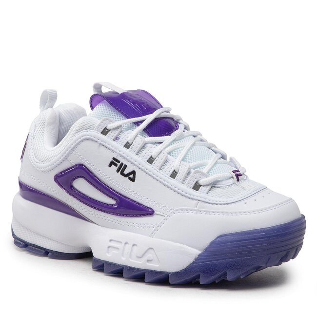 Sneakersy Fila - Disruptor T Teens FFT0050.13155 White/Prism Violet