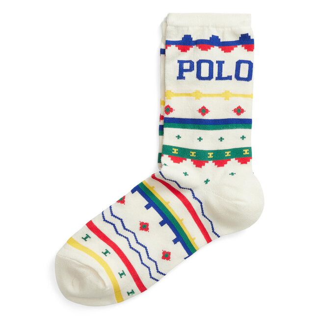 Calzini lunghi unisex Polo Ralph Lauren - 455898058001 Ivory