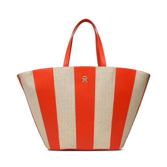 Kabelka Tommy Hilfiger - Th Travel Beach Tote AW0AW14818 SNX