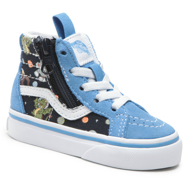 Sneakers Vans - Sk8-Hi Reissue Si VN0007Q3Y611 Glow Cosmic Zoo Black/Blu