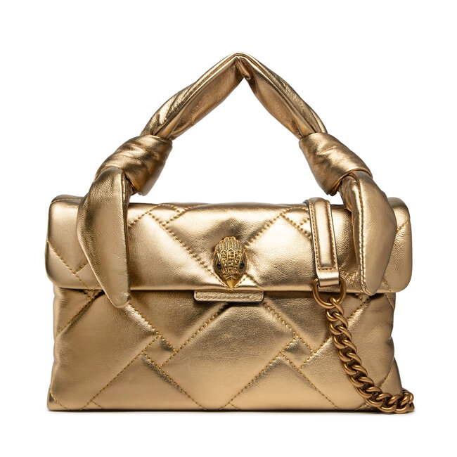 Torebka Kurt Geiger Kensington Bag Handle 7369261109 Gold Klasyczne Torebki eobuwie.pl