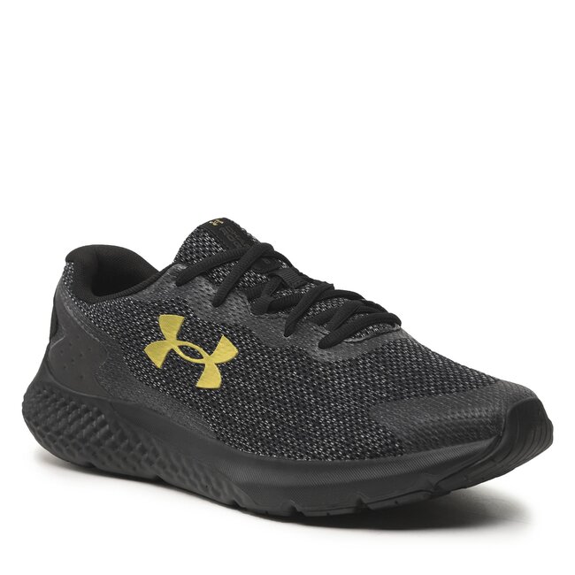 Scarpe Under Armour - Ua Charged Rogue 3 Knit 3026140-002 Blk/Blk