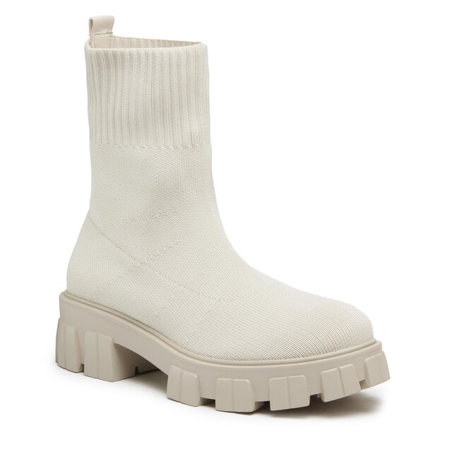 Polokozačky DeeZee - WS5553-11 Beige