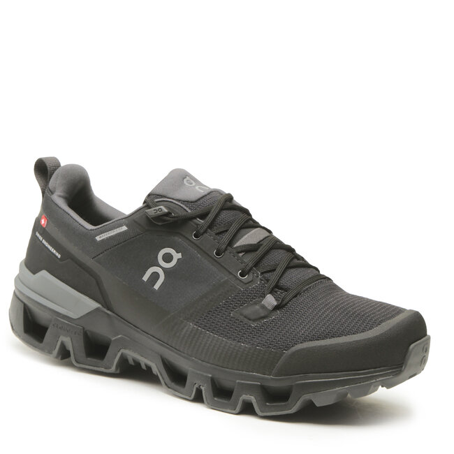 Trekkingschuhe On - Cloudwander Waterproof 7398606 Black/Eclipse