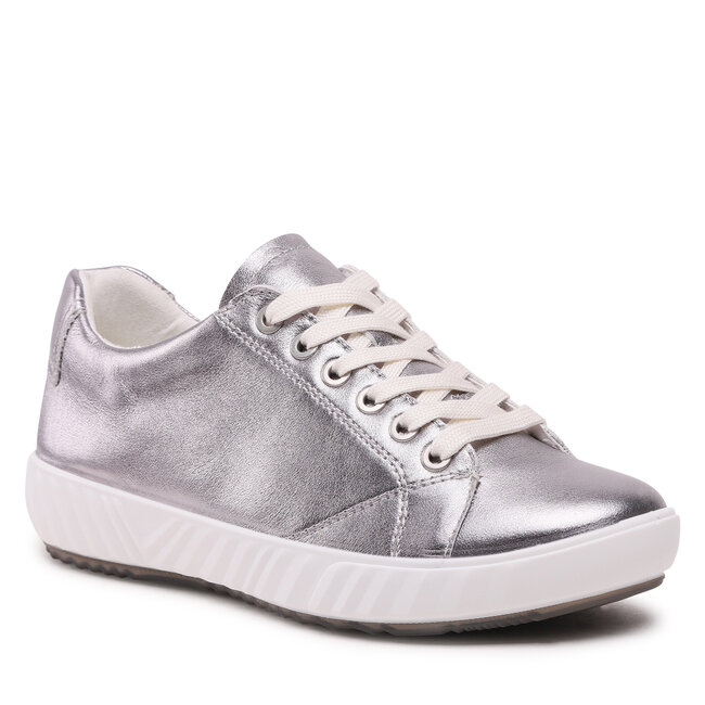 Sneakersy Ara 121364027 Silber Sneakersy Poltopánky Dámske