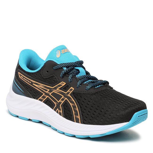 Boty Asics - Gel-Excite 9 GS 1014A231 Black/Sun Peach 004