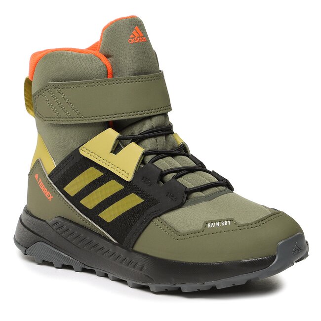 Buty adidas - Terrex Trailmaker High C.R GZ1174 Khaki - śniegowce - Kozaki i inne - Chłopiec - | eobuwie.pl