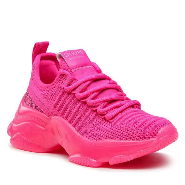 Logo All Over Low Cut Lace-Up Sneaker V3X9-80570-0890 S White 100 - Jmaxima SM15000168-67l Neon Pink