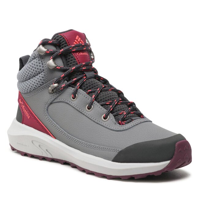 Trekingová obuv Columbia - Trailstorm Mid Waterproof BL5578 Ti Grey/Steel/Marionberry 033