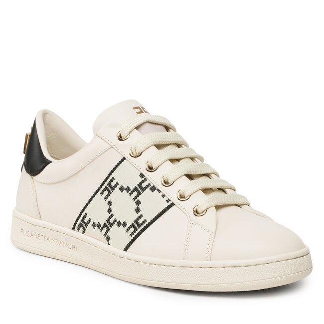 Sportcipő Elisabetta Franchi - SA-31G-31E2-V350 Burro/Nero E84