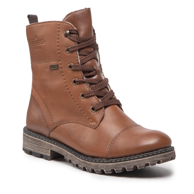 Schnürstiefeletten Rieker - Y6700-22 Braun