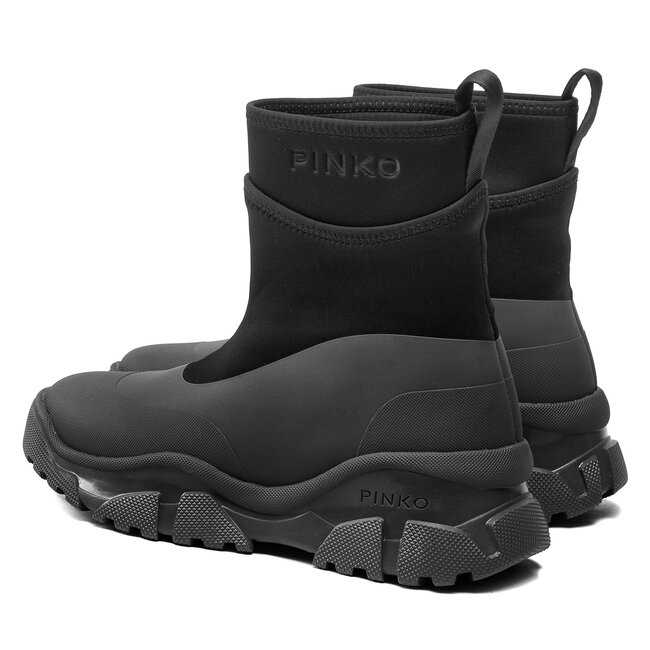 Botki PINKO - Moss 2 Trekboot 1H214U A08V Nero Limousine Z99