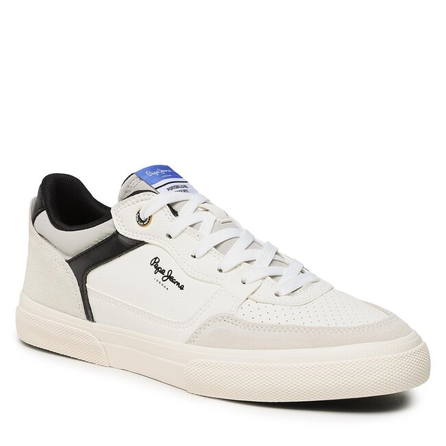 Sneakersy Pepe Jeans - Keton Master PMS30837 White 800
