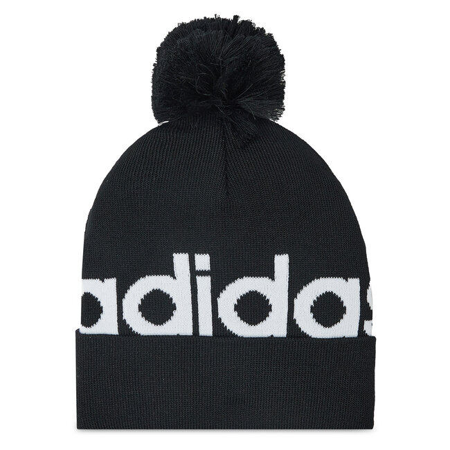 Čepice adidas - Pompom H32425 Black/Dgh Solid Grey/White