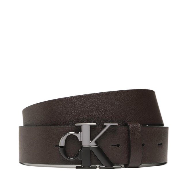 Cintura da uomo CALVIN KLEIN 538 - Round Mono Plaque Belt 35Mm K50K510154 BAP