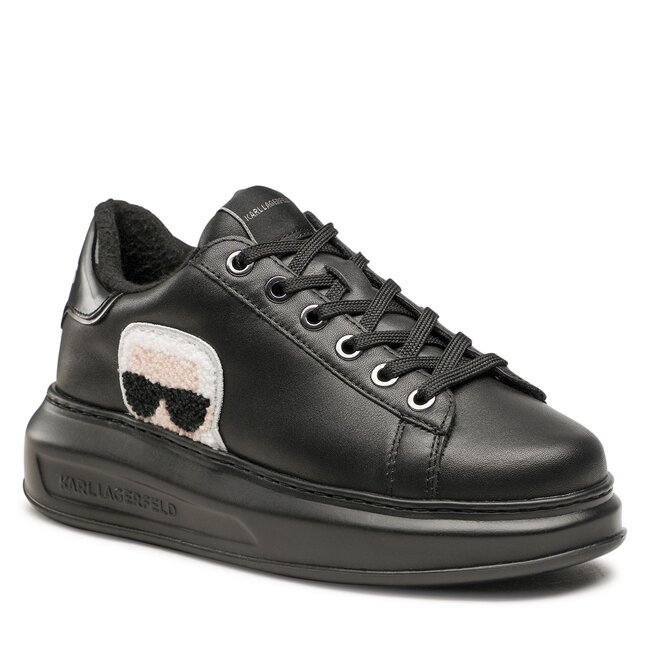 Sneakers KARL LAGERFELD - KL62530W Black Lthr/Mono