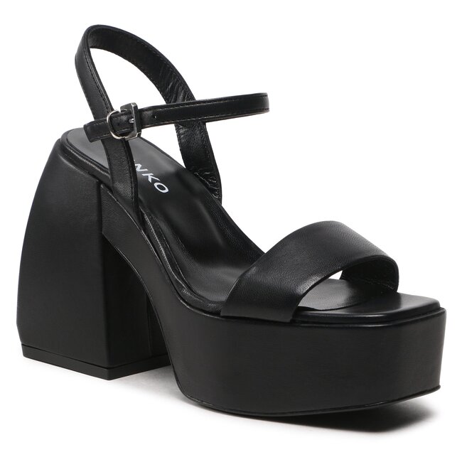 Sandali Pinko - Fantine Wedge PE 23 BLKS1 100655 A0N9 Black Z99