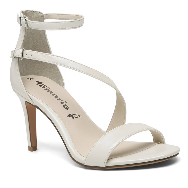 Sandály Tamaris - 1-28354-20 White Pearl