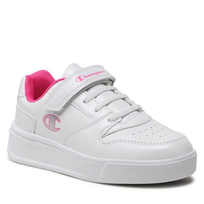 Sneakersy Champion - Deuce G Ps S32518-CHA-WW001 Wht/Fucsia