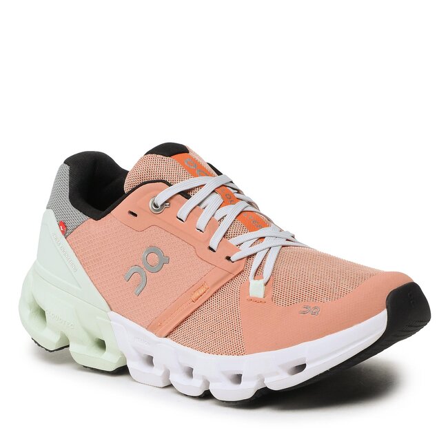 Buty On Cloudflyer 4 71.98669 Peach/Aloe Asphalt Running shoes