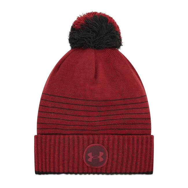 Čiapka Under Armour - Halftime Fleece Beanie 1365922626-626 Bordová
