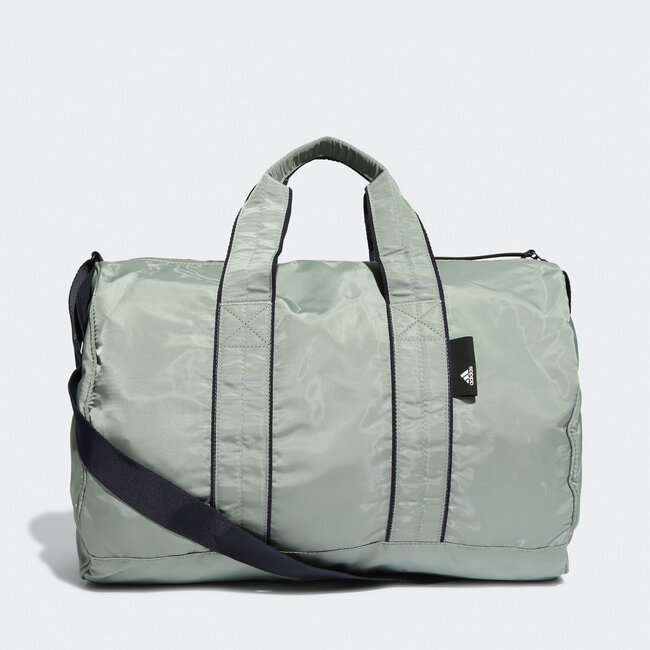 Táska adidas - Studio Training Duffel Bag HT2445 silver green/legend ink/white