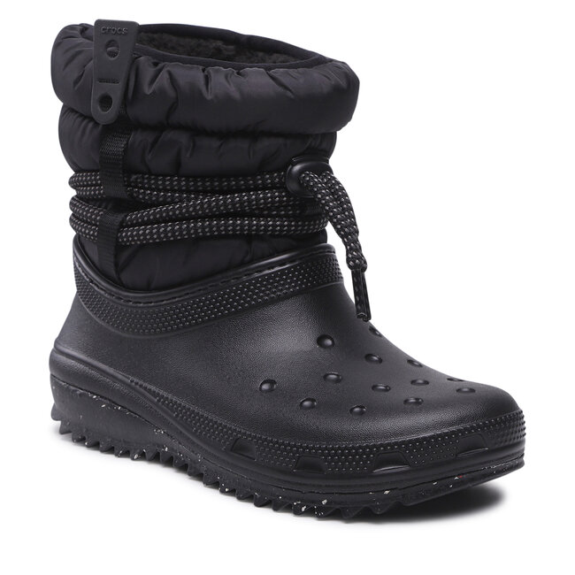 Женские crocs literide - Classic Neo Puff Luxe 207312 Black
