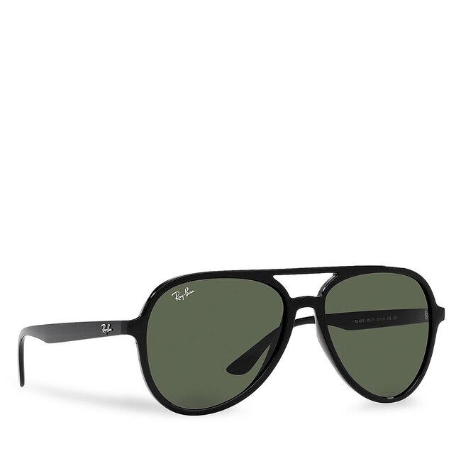 Occhiali da sole Ray-Ban - 0RB4376 601/71 Black/Dark Green