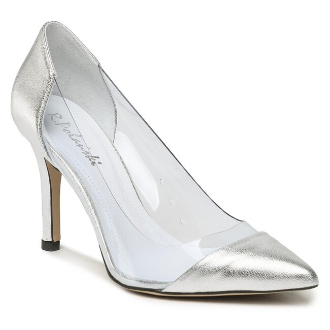 Scarpe stiletto R.Polański - 1671 Srebrny Lico