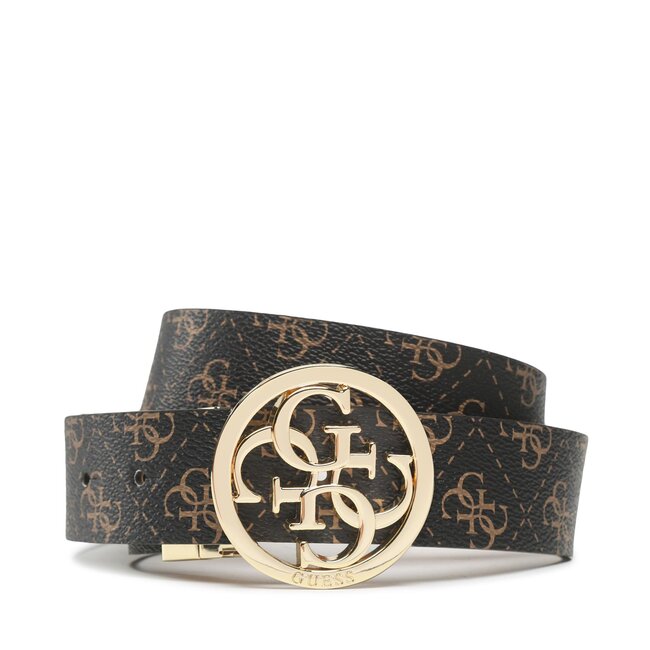 Cintura da donna Guess argento - Nell Logo Belts BW7740 VIN35 BGA
